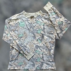 Vintage Advantage Camo Tshirt High Peak Men Size XL
